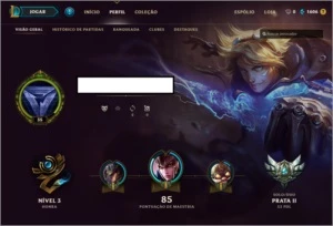 Conta de lol - League of Legends