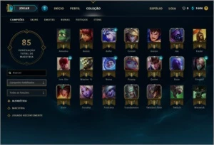 Conta de lol - League of Legends