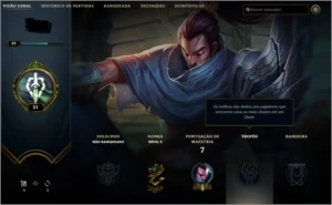 conta smurf league of legends LOL