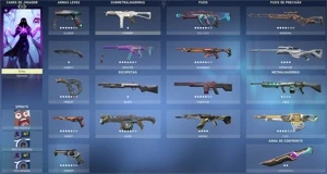 CONTA LOL E VALORANT JUNTAS 4000 REAIS EM SKINS AS DUAS