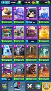 Conta Clash Royal muito top - Clash of Clans