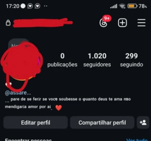 conta Instagram com 1k reais antiga - Redes Sociais