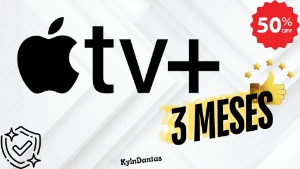 🔥Apple Tv 3 Meses - Chave/Giftcard Qualquer Conta