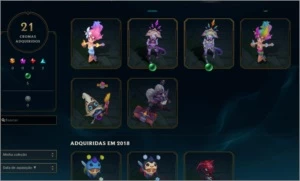 Conta Do lol Platina 3 - League of Legends