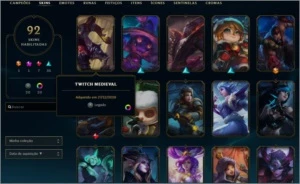 Conta Do lol Platina 3 - League of Legends