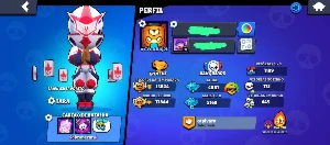 Conta de brawl stars com passe e varias skins!