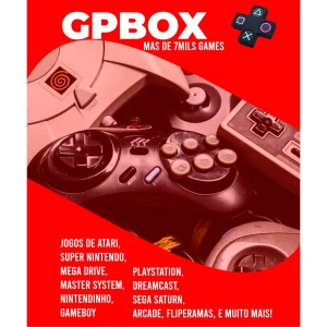Gpbox completo mais de 7 mil jogos
