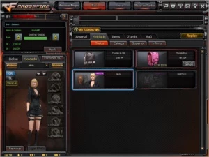 [crossfire al]Conta com 1 vip,nikita,p90 camo.