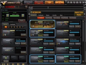 [crossfire al]Conta com 1 vip,nikita,p90 camo.