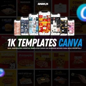 Pack 1000 Templates Canva