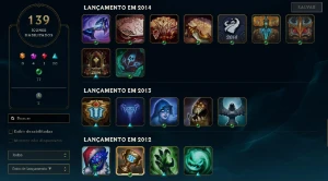 Conta LeagueOfLegends TOP com RP - League of Legends LOL