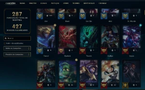 Conta LeagueOfLegends TOP com RP - League of Legends LOL