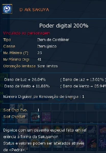 Conta Dmo - Ox Luce Zeed E Db + Cabra Skill 20 - - Digimon Masters Online