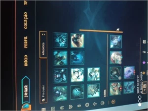 CONTA LOL PRATA 2 BARATO COM SKINS BOAS - League of Legends