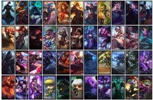 Conta bronze 3 com 133 Champs e 102 Skins - League of Legends LOL