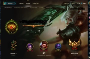Conta lol gold 4 - League of Legends