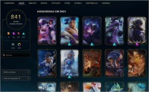 Conta League of Legends LOL