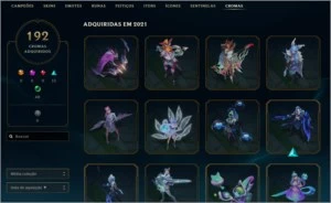 Conta League of Legends LOL