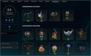 Conta League of Legends LOL