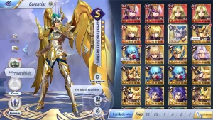 Saintseiya Awakening A-135 + 1200 Gemas Avançadas - Saint Seiya Awakening SSA