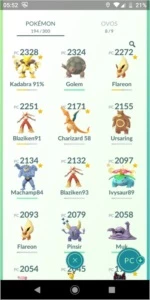 Conta pokemon nivel 31 - Pokémon