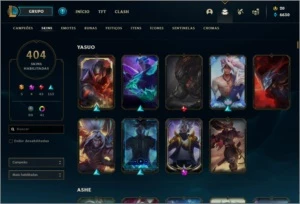 Conta League of Legends LOL