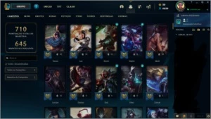 Conta League of Legends LOL