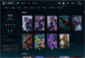 Conta League of Legends LOL