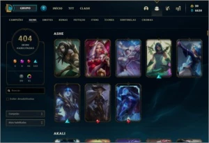 Conta League of Legends LOL