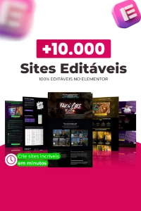 Pack +10.000 sites editáveis - Serviços Digitais