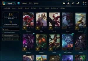CONTA LEAGUE OF LEGENDS LOL