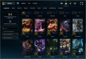 CONTA LEAGUE OF LEGENDS LOL