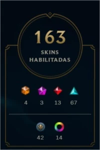 conta de league of legends