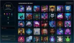 conta de league of legends LOL