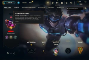 Fullacesso - Conta De 2016 - 103 Skins - Level 284 - 108 Cam - League of Legends LOL