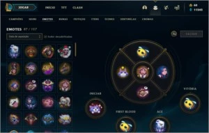 CONTA DIAMANTE IV - League of Legends LOL