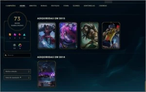 CONTA DIAMANTE IV - League of Legends LOL
