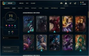 CONTA DIAMANTE IV - League of Legends LOL