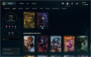 CONTA DIAMANTE IV - League of Legends LOL