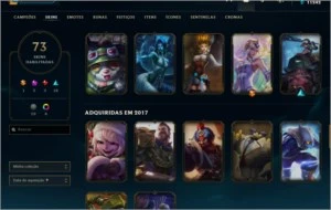 CONTA DIAMANTE IV - League of Legends LOL