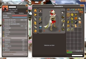 VENDO SRAM 200 (MONTADO) E MAIS 3 CHARS NA CONTA. - Dofus