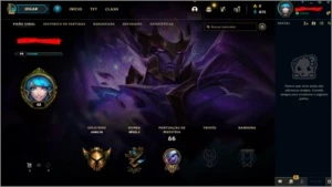 Conta gold 3 50lp smurf - League of Legends LOL