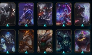 Conta league of legends (pax tf) 325 skins LOL