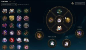 Conta LOL lvl 330 412 Skins Todos Campões MMR BOM - League of Legends