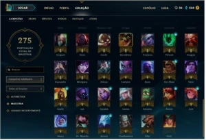 Conta de league of legends platina LOL