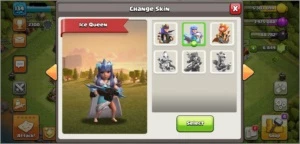 CV11 SEMI FULL TH11 4 SKINS 7.000 GEMAS DADOS DE CRIAÇÃO - Clash of Clans
