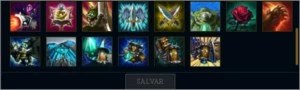 conta plat 3 - League of Legends LOL