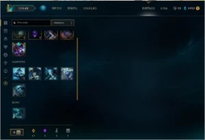 conta plat 3 - League of Legends LOL