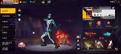 Conta De Free Fire Antiga Nível 70