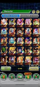 +100 chars SSR e LR Rank 424 DBZ Dokkan Battle - Others